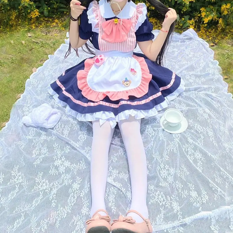Japanese Style Princess Dress for Girls Cosplay Outfit