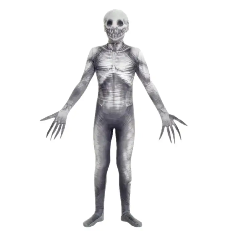 Halloween Skeleton Jump Suit Cosplay Party Costume - Image 8