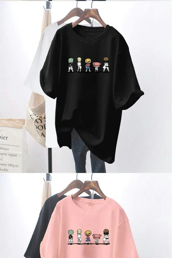 Women Chillin' Graphic T-Shirt Black Mid Length — feature 10