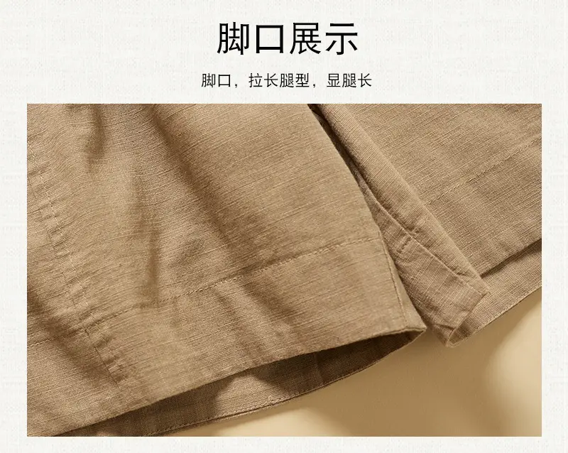 Women Black High Waist Shorts Summer Casual Loose Slimming — feature 14