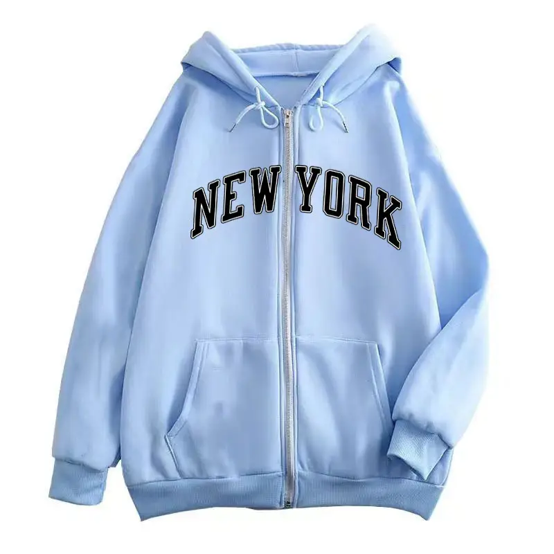 Brooklyn 1989 Zipper Hoodie Brown - Image 25