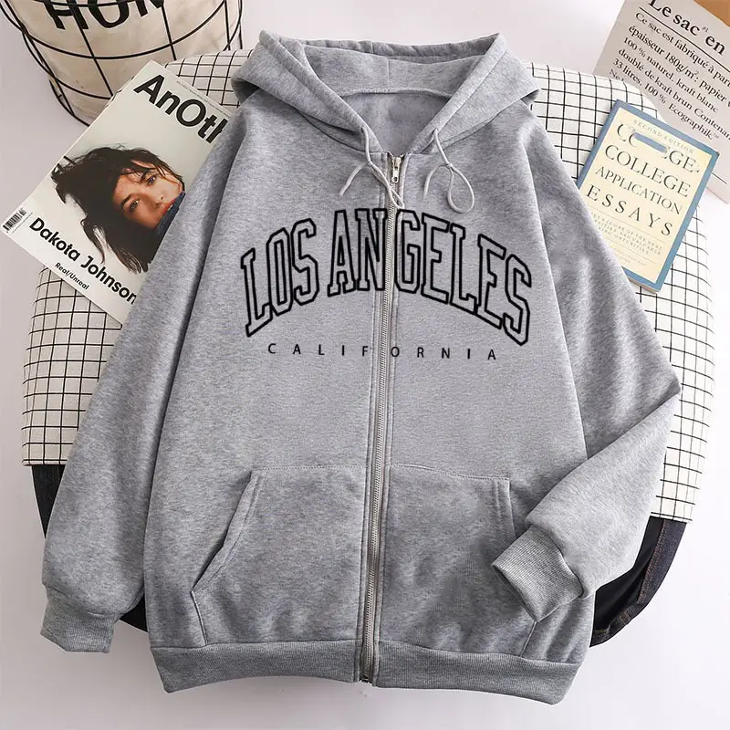 Brooklyn 1989 Zipper Hoodie Brown - Image 3