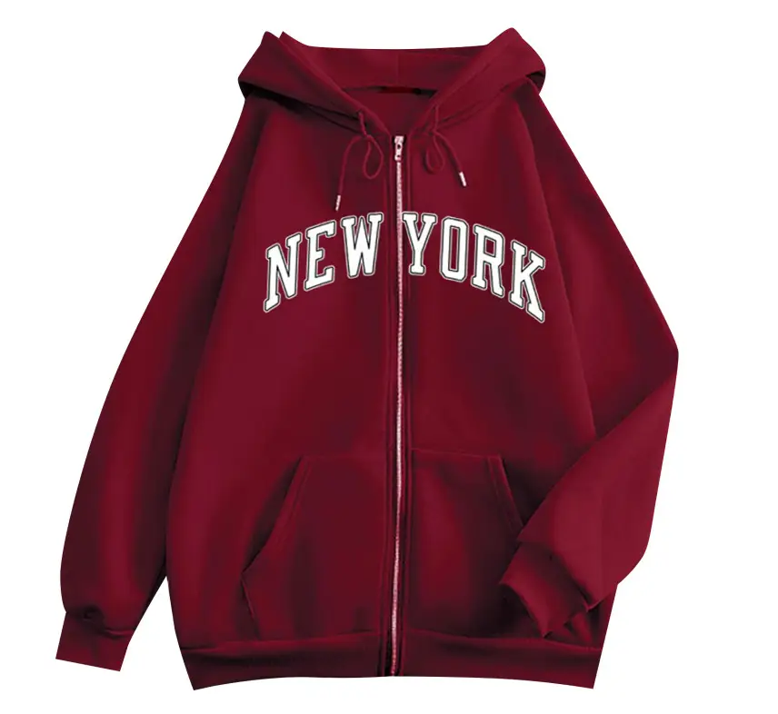 Brooklyn 1989 Zipper Hoodie Brown - Image 30
