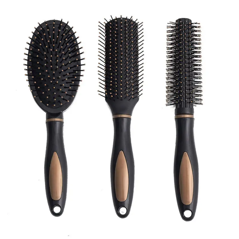 Women's Cross-Crystal Hair Brush with Anti-Sticky Bristles