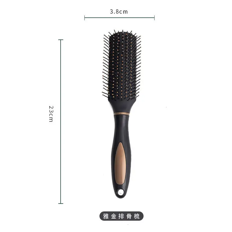 Women's Cross-Crystal Hair Brush with Anti-Sticky Bristles