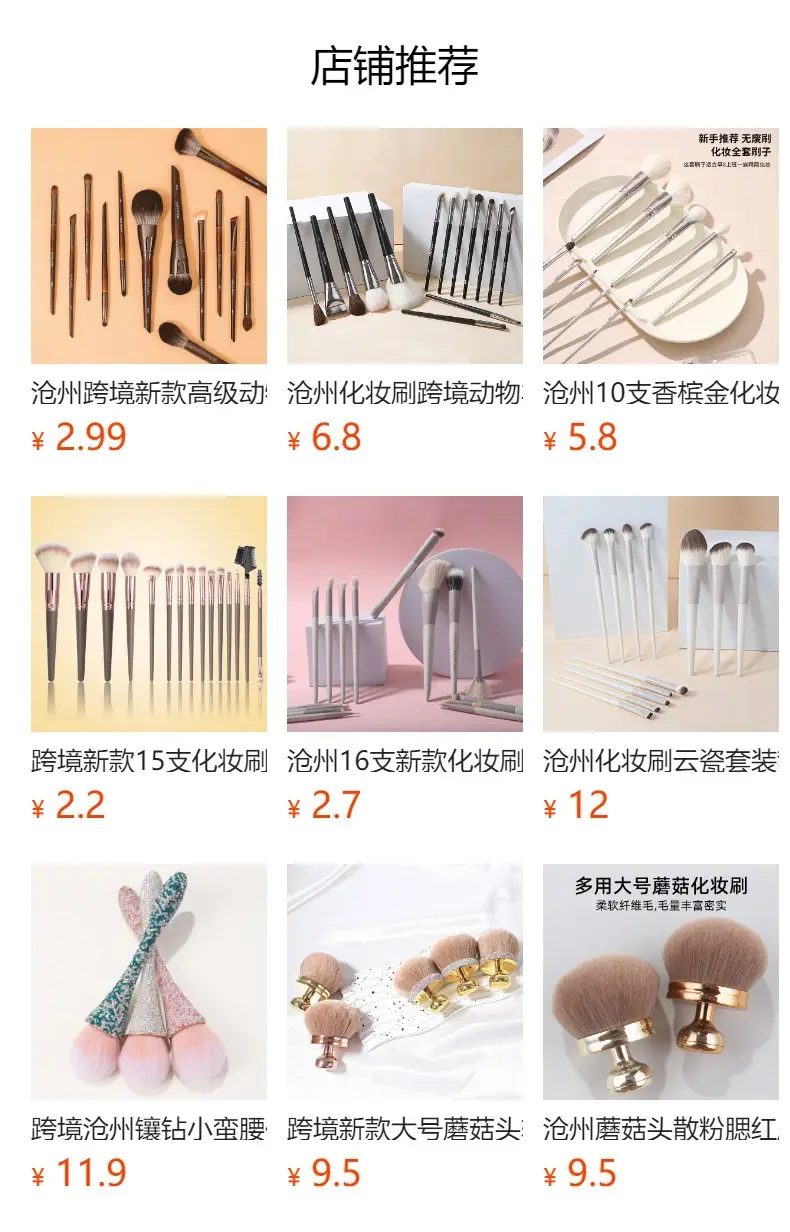 Cangzhou 14-Piece Green Makeup Brush Set — feature 6