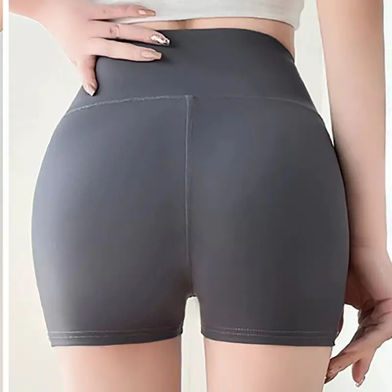 Women's Gray Thin High Waist Sports Pants - Image 14