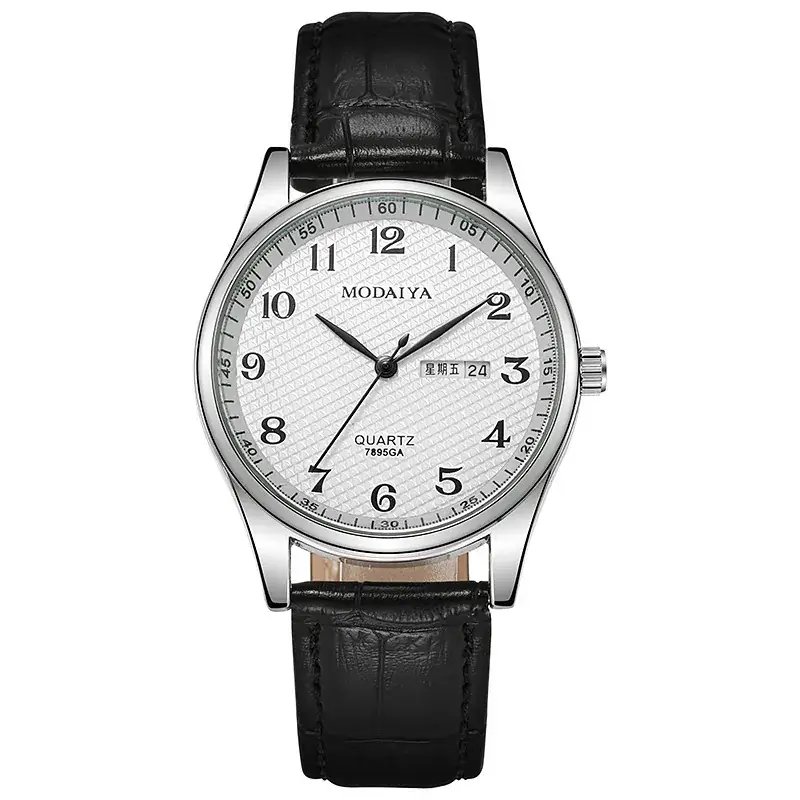 Couple Digital Watch Steel Band Quartz All Match - Image 3