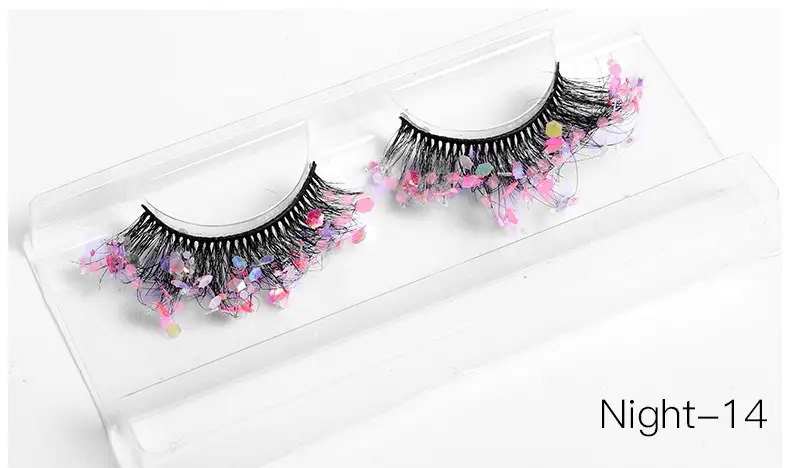 False Eyelashes Velvet Glitter Black Night-04 — feature 10