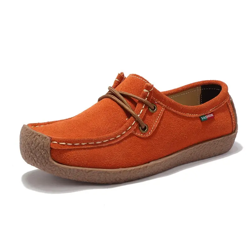 Red Casual Women's Sneakers with Flannel Sole
