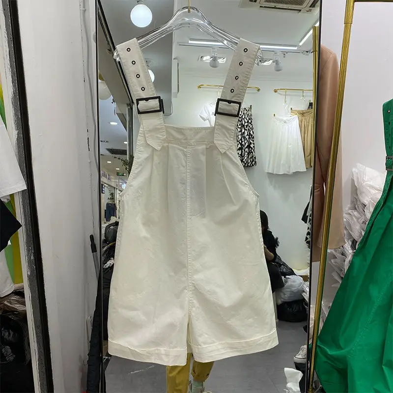 Pink High-Waist Overalls for Girls Student Style — feature 28
