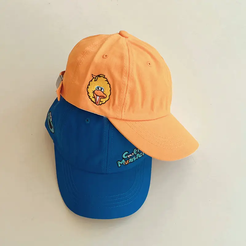 Orange Cartoon Sun Cap for Kids Toddler - Image 4
