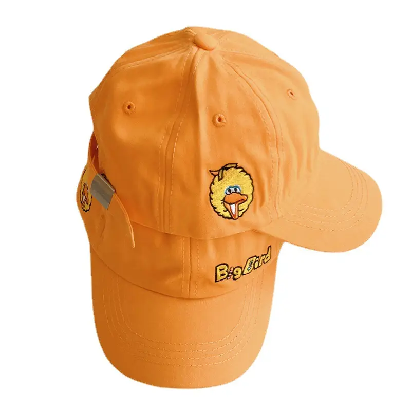 Orange Cartoon Sun Cap for Kids Toddler - Image 6