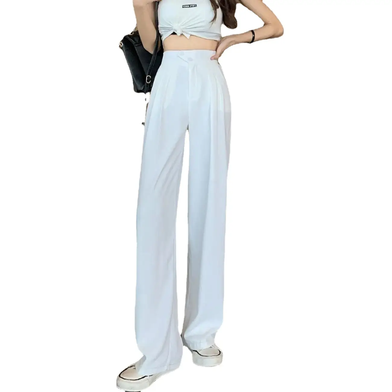 Women's High-Waisted Slimming Trousers 2026 Spring - Image 16