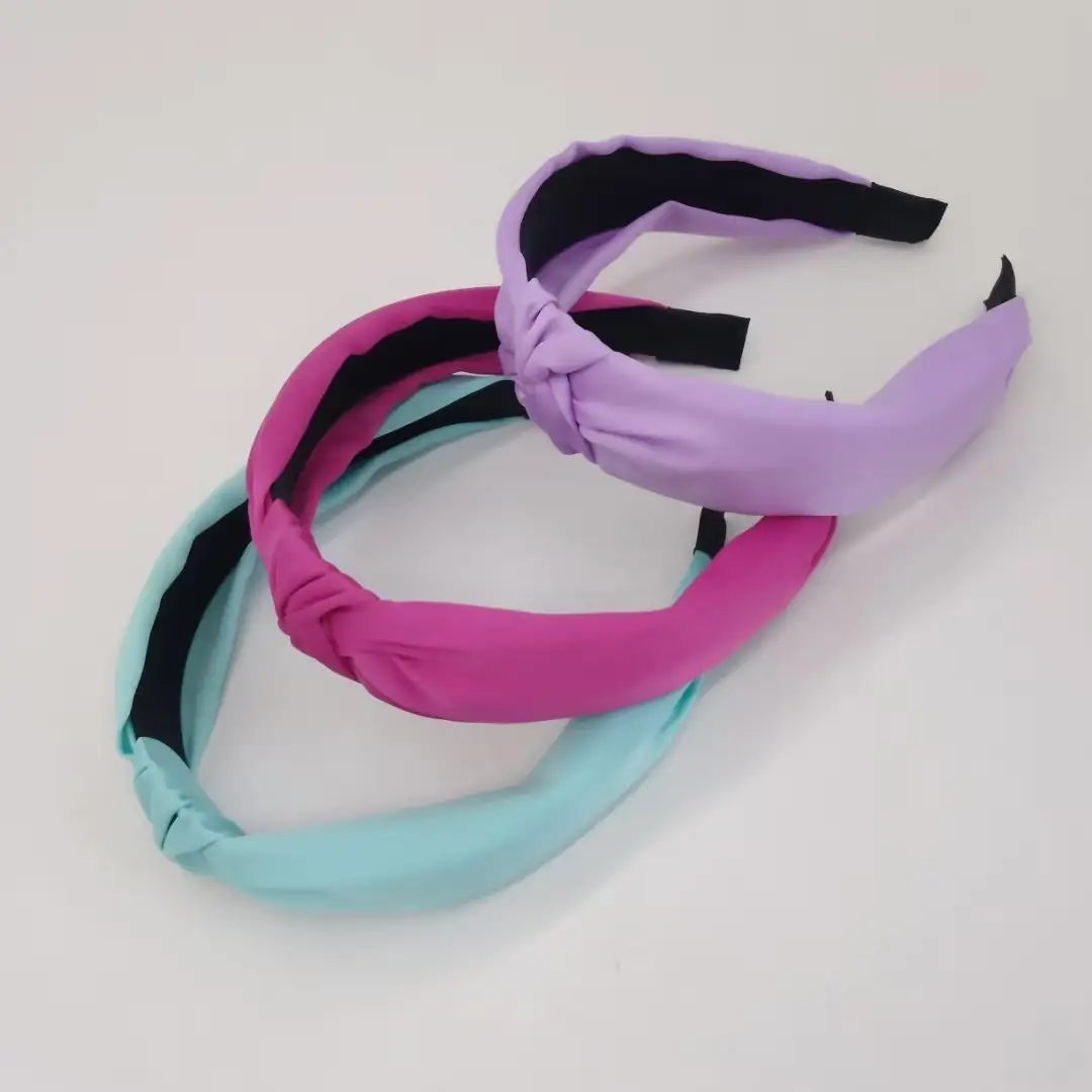 Red Velvet Crossbody Headband for Women