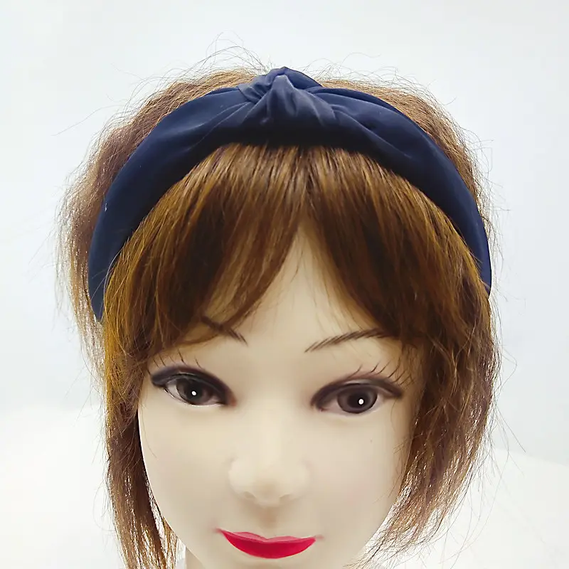 Red Velvet Crossbody Headband for Women