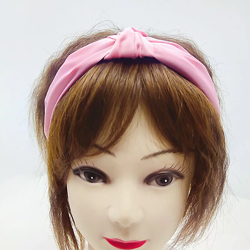 Red Velvet Crossbody Headband for Women