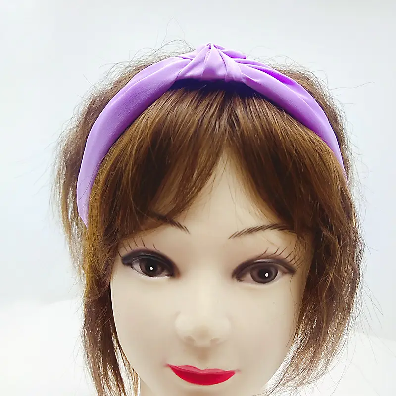 Red Velvet Crossbody Headband for Women