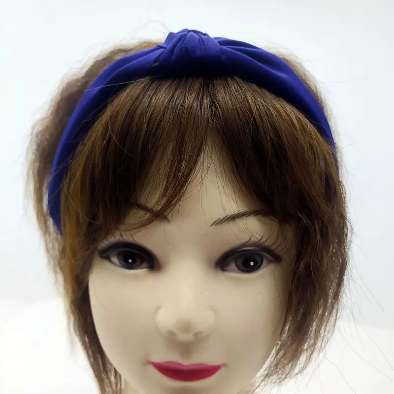 Red Velvet Crossbody Headband for Women
