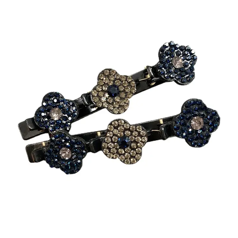 Korean Style Rhinestone Bow Hair Clip All Match - Image 8