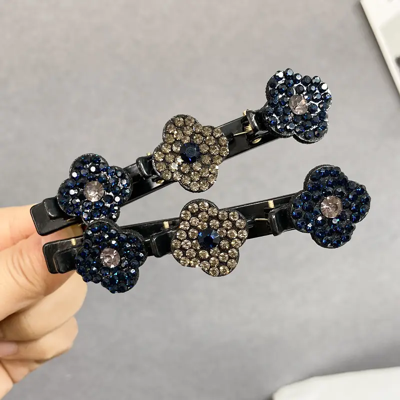 Korean Style Rhinestone Bow Hair Clip All Match — feature 6