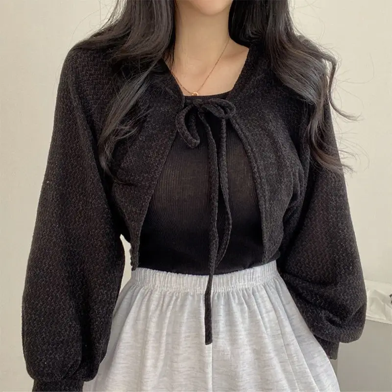 South Korea Summer Lace-Up Lantern Coat Sun Protection Shirt — feature 9