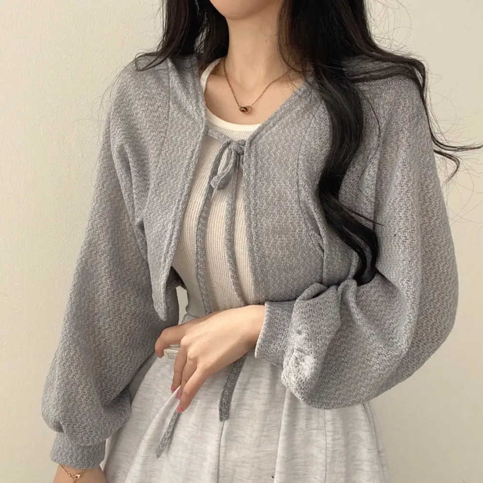 South Korea Summer Lace-Up Lantern Coat Sun Protection Shirt