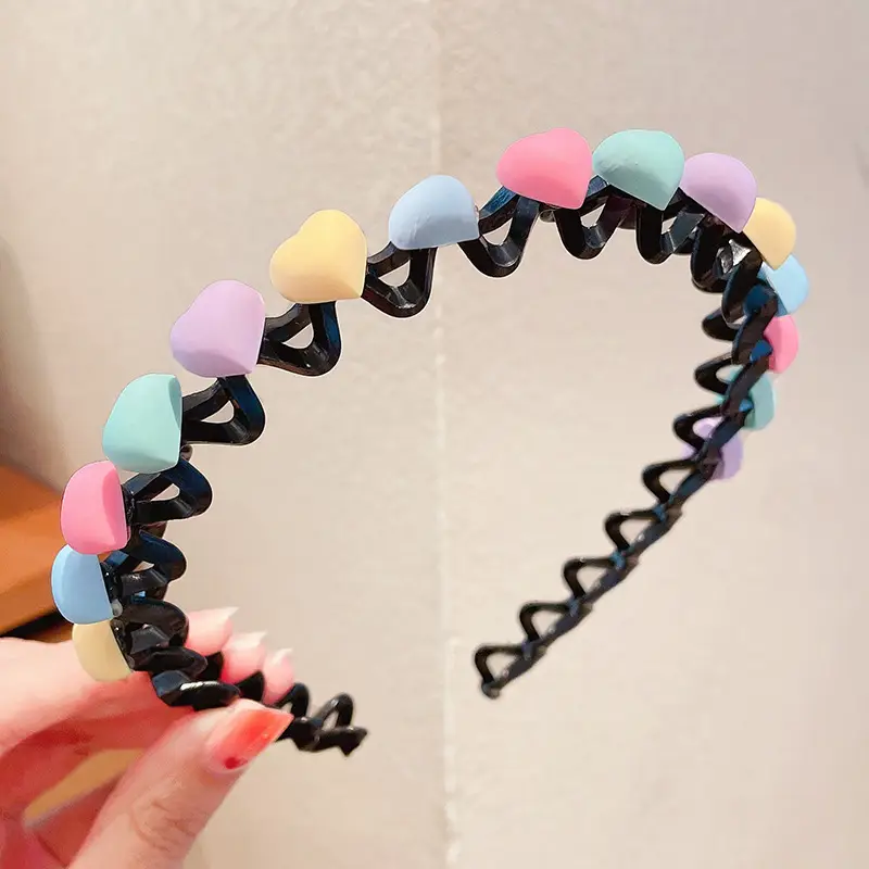 Cute Cartoon Hairpin Headband for Girls Non-Slip Braided Hair Accessories - Image 3