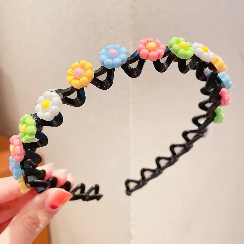 Cute Cartoon Hairpin Headband for Girls Non-Slip Braided Hair Accessories - Image 5