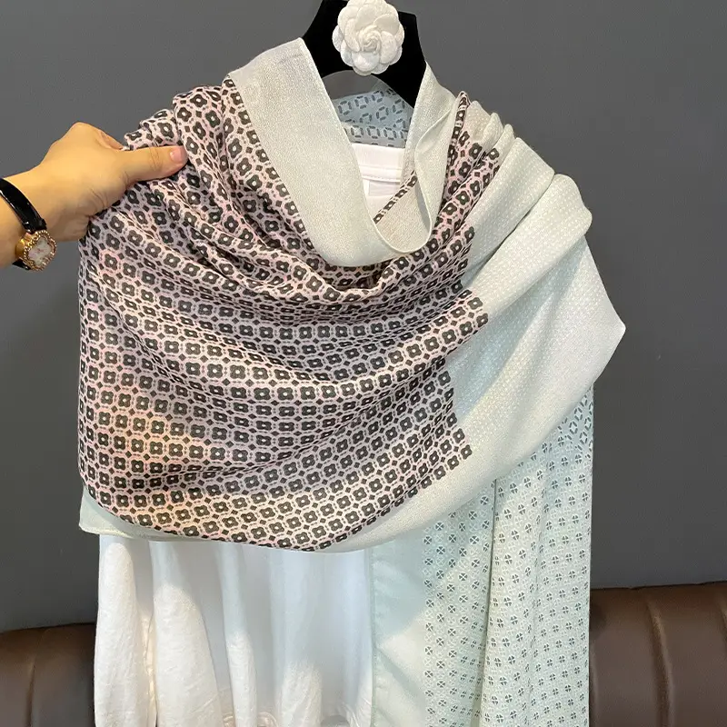 2022 Women Cotton Linen Scarf Warm Sunscreen - Image 6