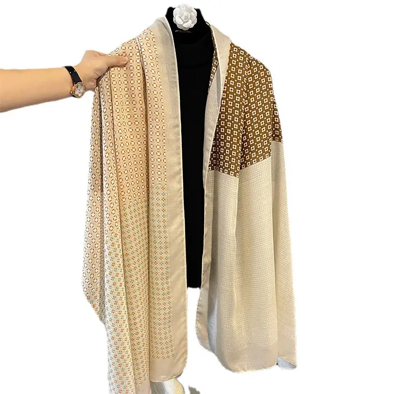 2022 Women Cotton Linen Scarf Warm Sunscreen - Image 7