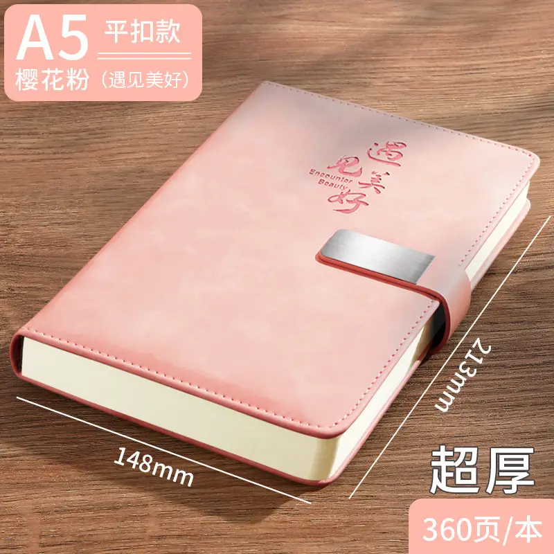 A5 Custom Skin-Feel Thick Business Notebook 360 Pages - Image 20