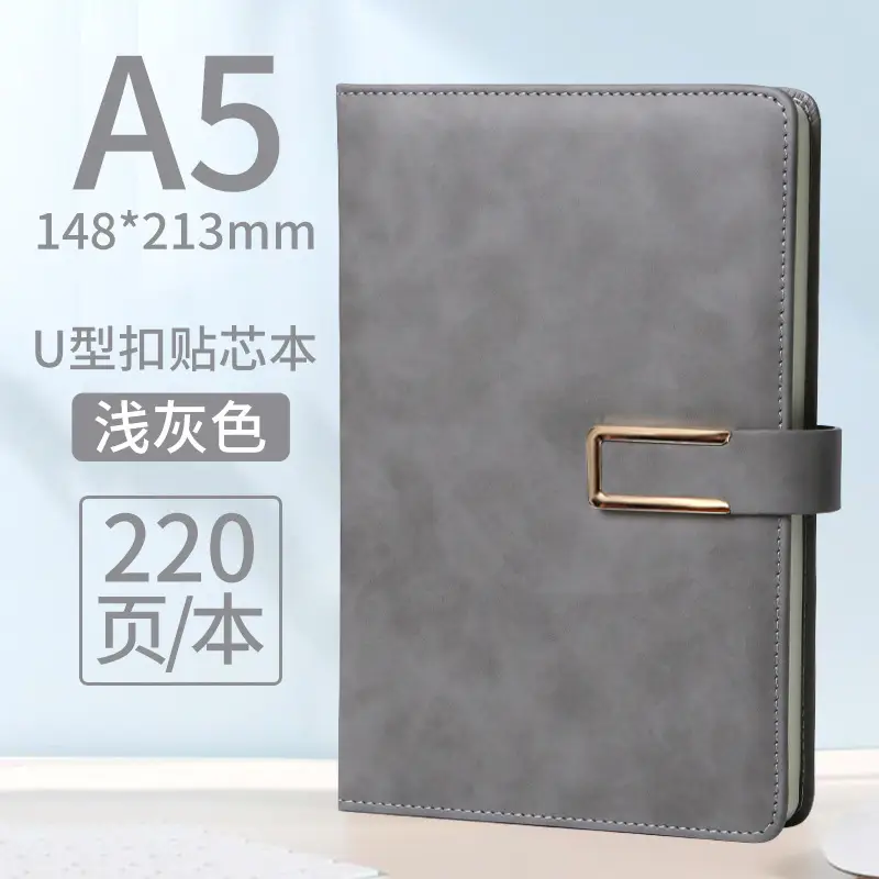 A5 Custom Skin-Feel Thick Business Notebook 360 Pages - Image 36