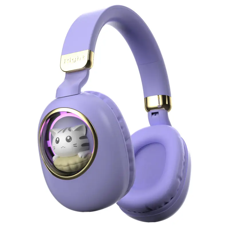 Purple-cute cat