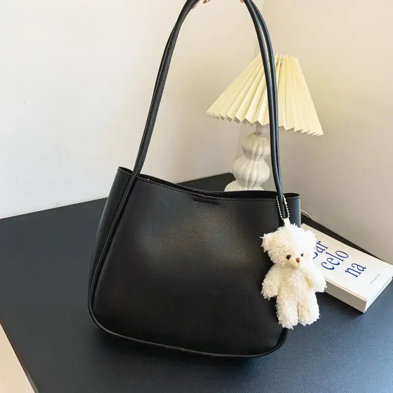 Green Textured Shoulder Bag for Women 2022 - Image 5