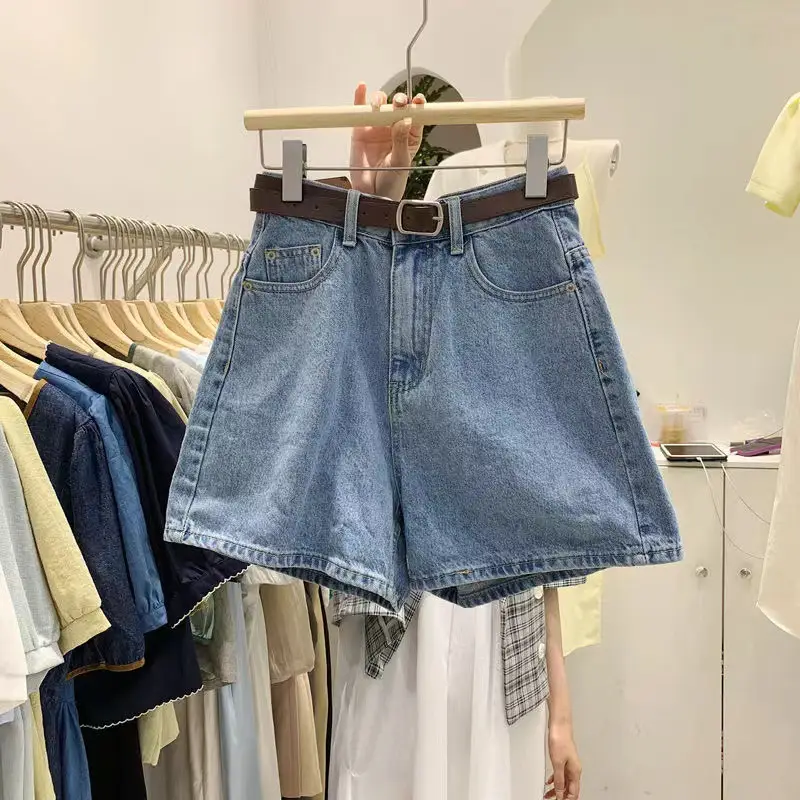 2025 Summer Denim Shorts High Waist Women - Image 3