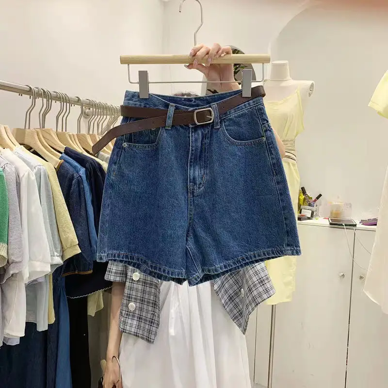 2025 Summer Denim Shorts High Waist Women - Image 4