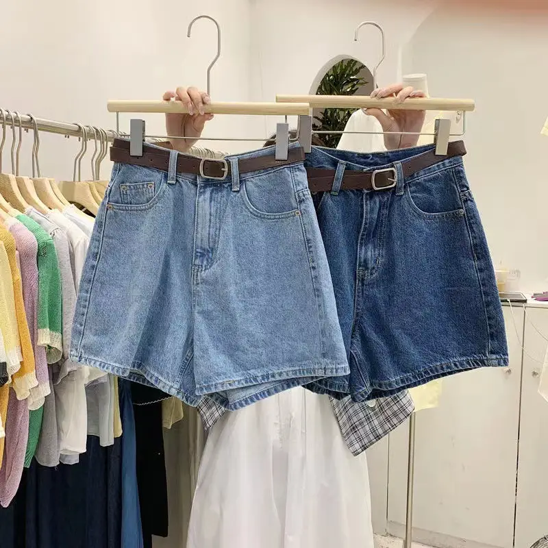 2025 Summer Denim Shorts High Waist Women — feature 2