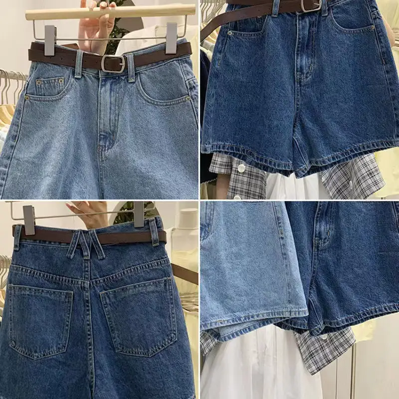2025 Summer Denim Shorts High Waist Women — feature 5
