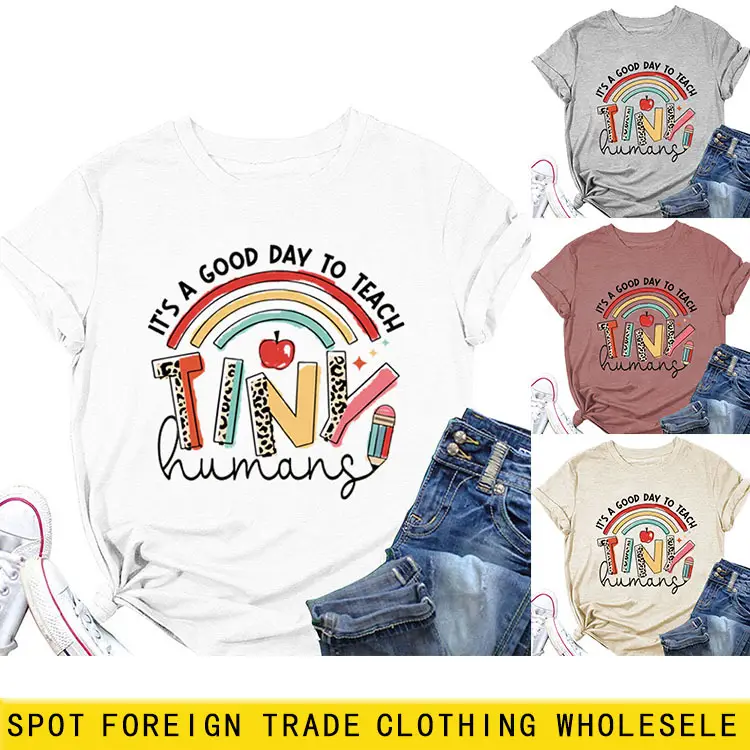 Women IT'S A GOOD DAY TO TEACH T-Shirt Dark Gray - Image 27