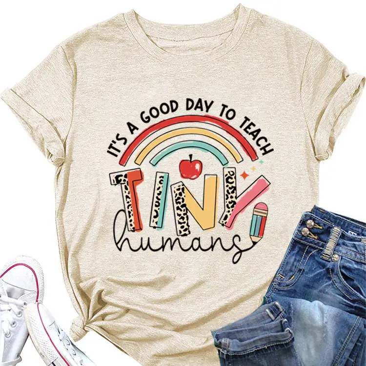Women IT'S A GOOD DAY TO TEACH T-Shirt Dark Gray - Image 30