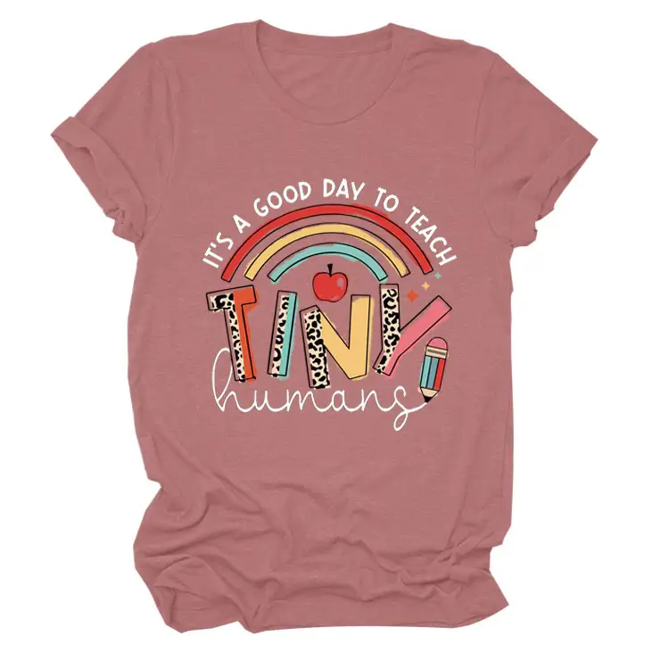 Women IT'S A GOOD DAY TO TEACH T-Shirt Dark Gray - Image 10