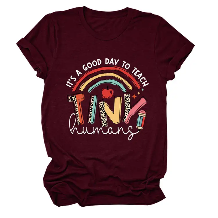 Women IT'S A GOOD DAY TO TEACH T-Shirt Dark Gray - Image 12