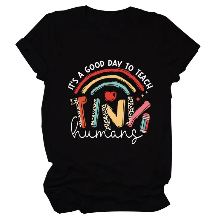 Women IT'S A GOOD DAY TO TEACH T-Shirt Dark Gray - Image 14