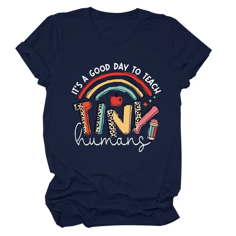 Women IT'S A GOOD DAY TO TEACH T-Shirt Dark Gray - Image 17