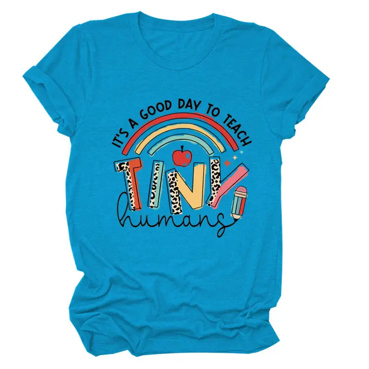 Women IT'S A GOOD DAY TO TEACH T-Shirt Dark Gray - Image 24