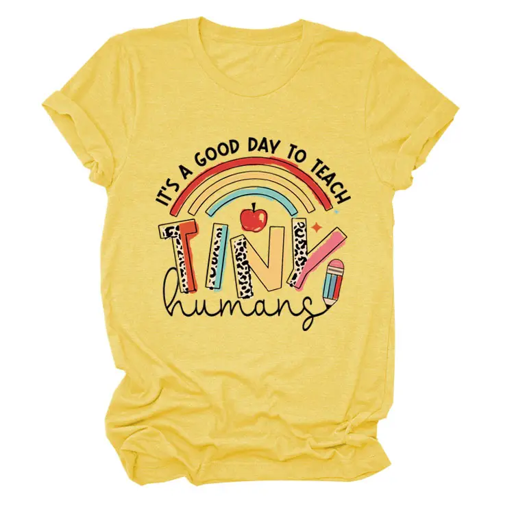 Women IT'S A GOOD DAY TO TEACH T-Shirt Dark Gray - Image 6