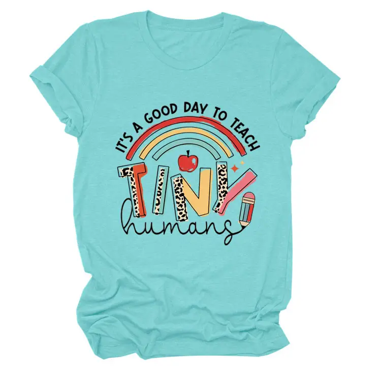 Women IT'S A GOOD DAY TO TEACH T-Shirt Dark Gray - Image 9