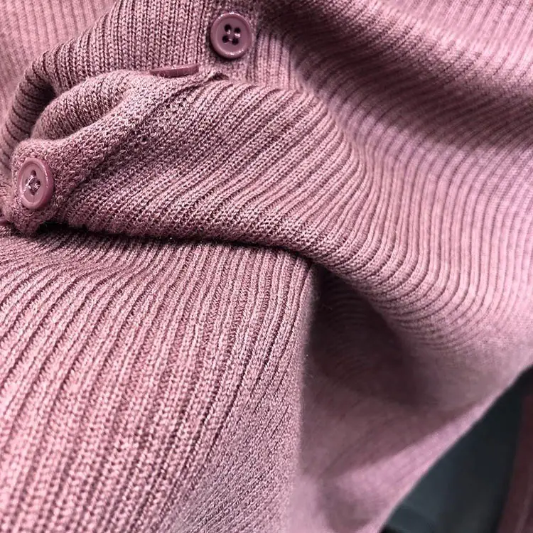 V-Neck Long Sleeve Knit Cardigan Women Spring — feature 15