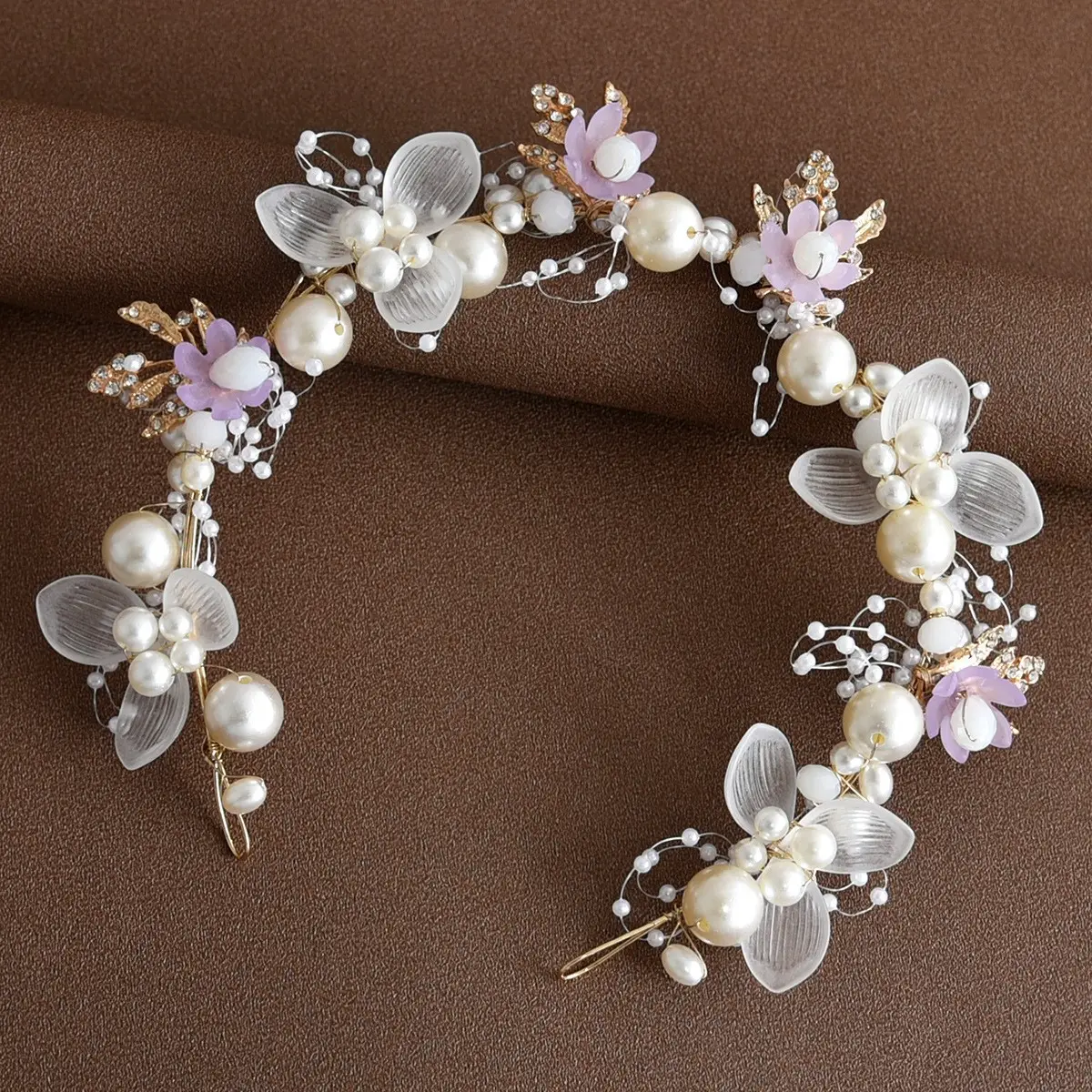 Pearl Flower Ball Bracelet for Wedding & Kids